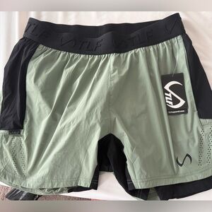 LF Sea Spray and Black 2-in-1 Shorts